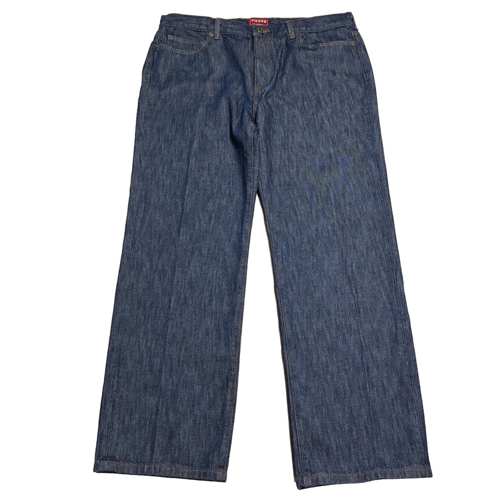 Chaps Denim Straight Leg Jeans Men’s 38X30 Indigo Rinse Dark Wash